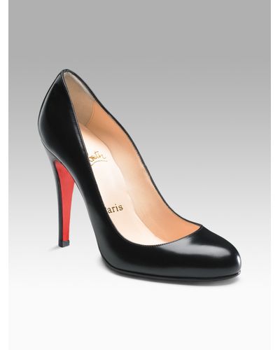 Christian Louboutin Ron Ron Pumps in Black - Lyst
