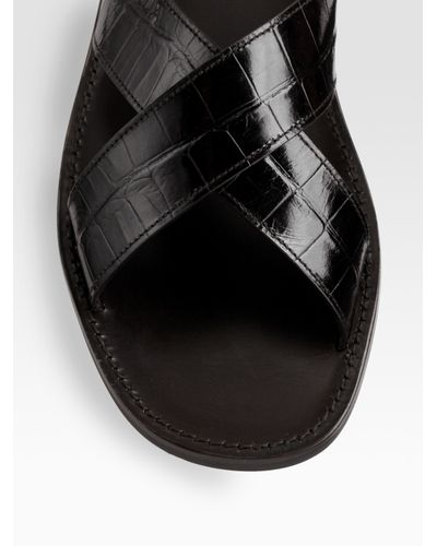 prada cross sandals