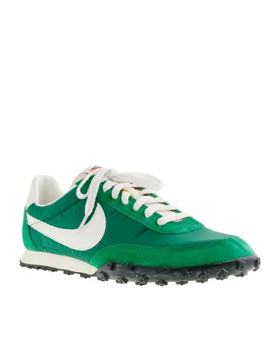J.Crew Nike® Vintage Collection Waffle® Racer Sneakers - Green