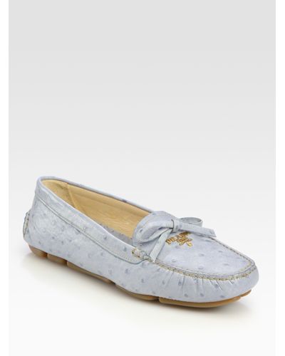 prada ostrich shoes