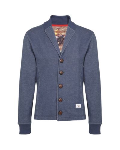 chunky orange cardigan