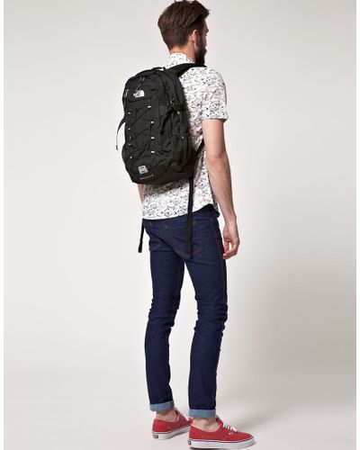 black north face borealis backpack
