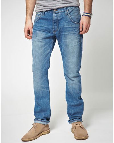 Wrangler Wrangler Spencer Slim Jeans in Blue for Men | Lyst