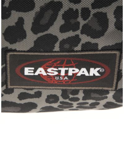 eastpak leopard print