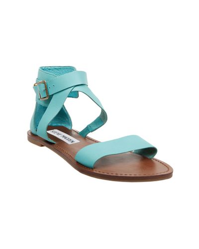 steve madden turquoise sandals