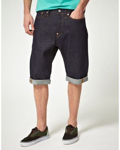 evisu short jeans