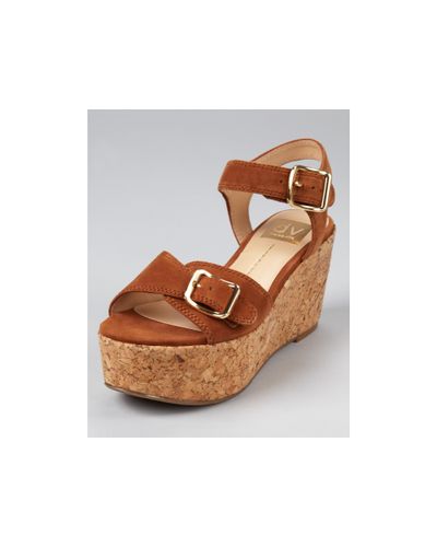 brown leather flatforms