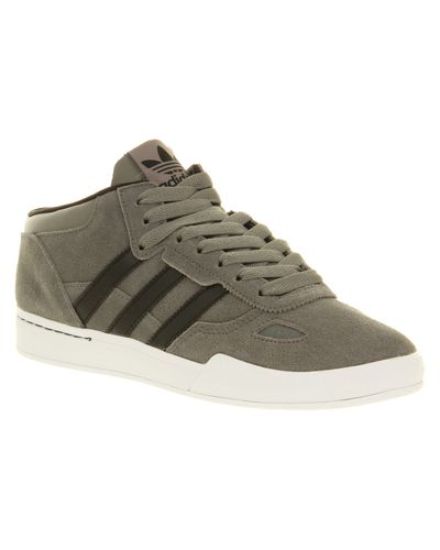 adidas Ciero Mid Mid Cinder in Gray for Men - Lyst