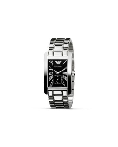 armani rectangular men's watch