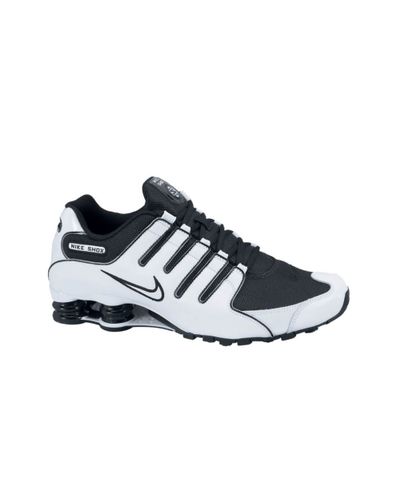 Nike Shox NZ Sneakers in Black/White (Black) for Men - Lyst
