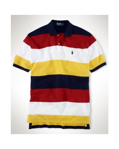 big and tall yellow polo shirt