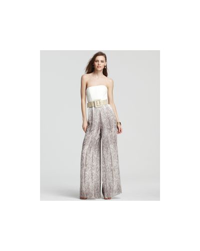 alice and olivia leather jumpsuit