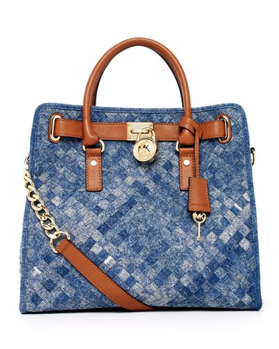 michael kors denim hamilton