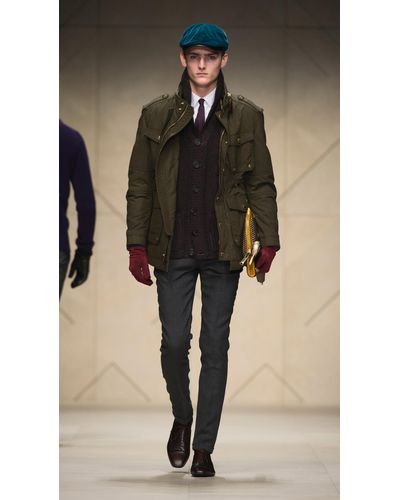 burberry waxed jacket