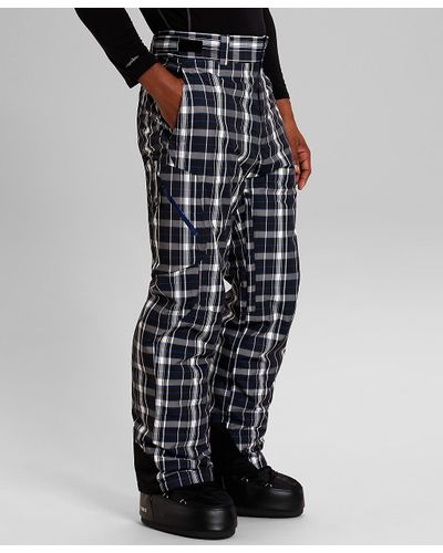 plaid ski pants