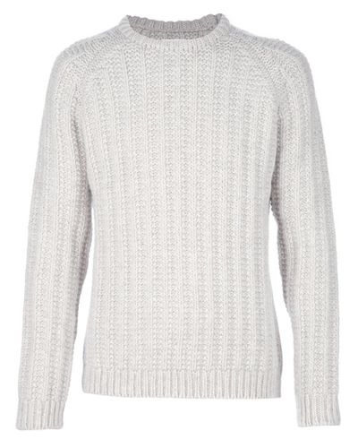 Our Legacy Heavy Knit Sweater in Nude (Natural) for Men - Lyst