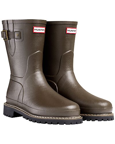 brown hunter wellies