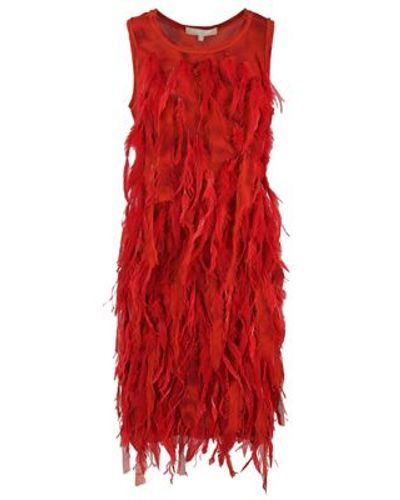 Michael Kors Michael Kors Dress in Red - Lyst