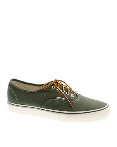 J.Crew Vans For Jcrew Washed Canvas Sneakers - Green