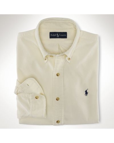corduroy shirt ralph lauren