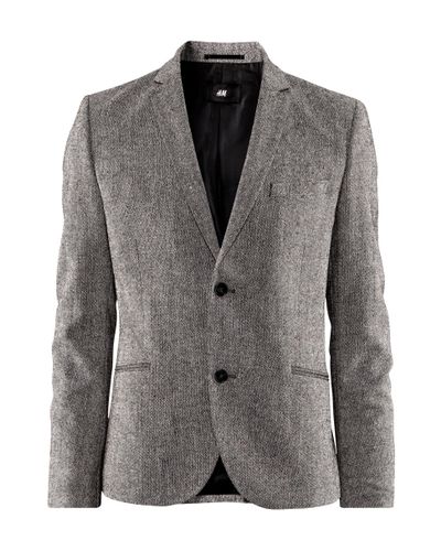 h&m tweed jacket