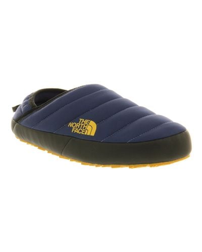 north face slippers mens yellow