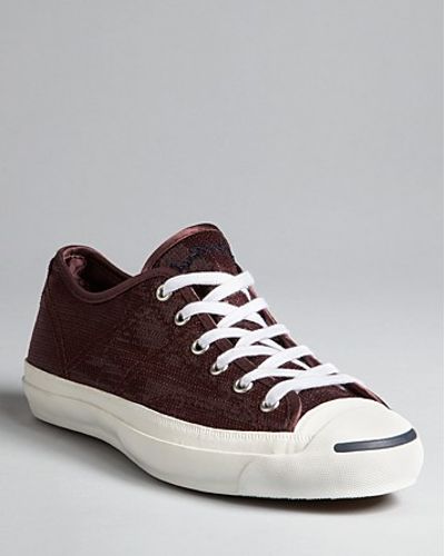 converse jack purcell maroon
