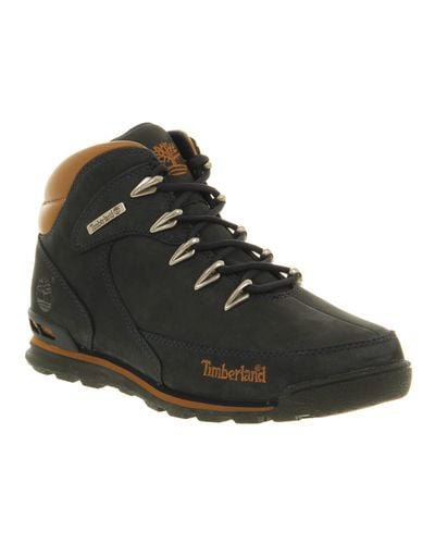 navy nubuck timberlands