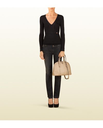 gucci nice microguccissima bolsa