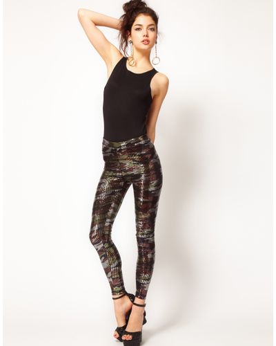 asos camo joggers