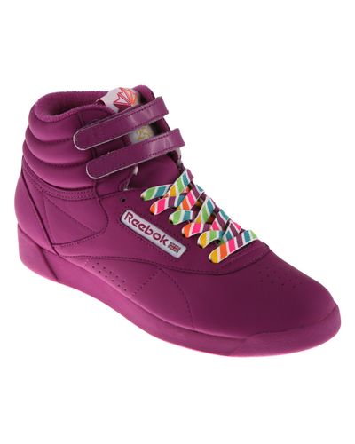 reebok freestyle neon