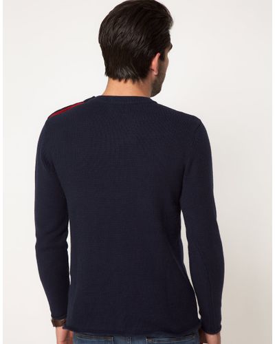 gant navy sweater