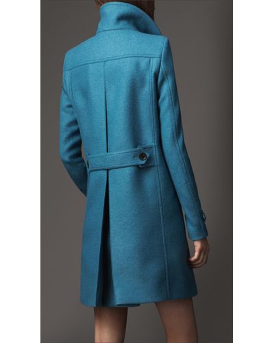 petrol blue coat