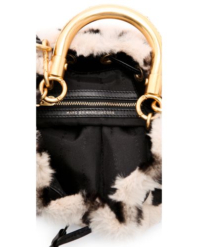marc jacobs fur handbag