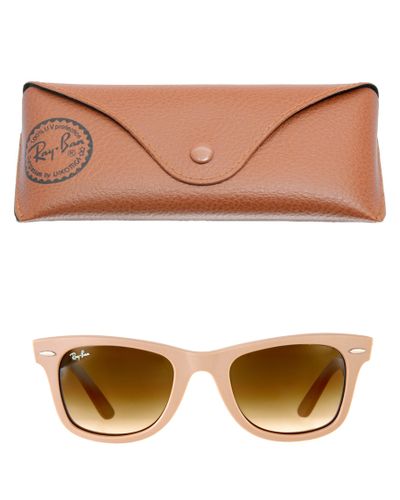 Ray ban beige wayfarer Clearance