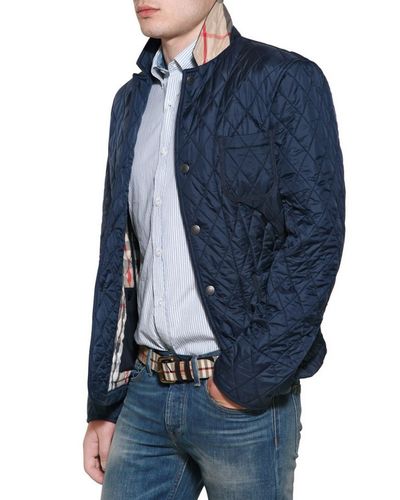 burberry jacket mens quilted