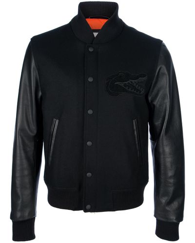 lacoste leather jackets