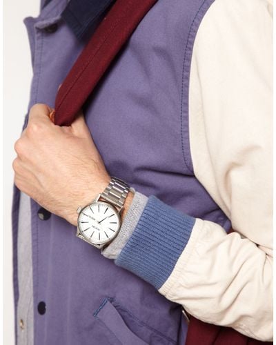 nixon sentry ss silver