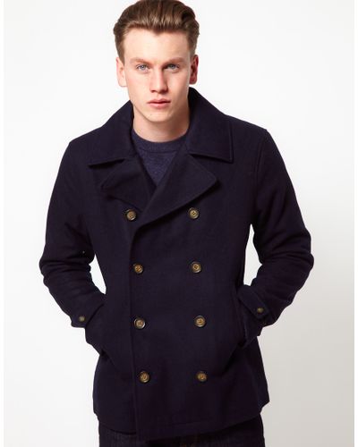 navy pea coat original
