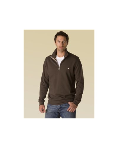 Burberry Half Zip Pullover Outlet, SAVE 54% - eagleflair.com