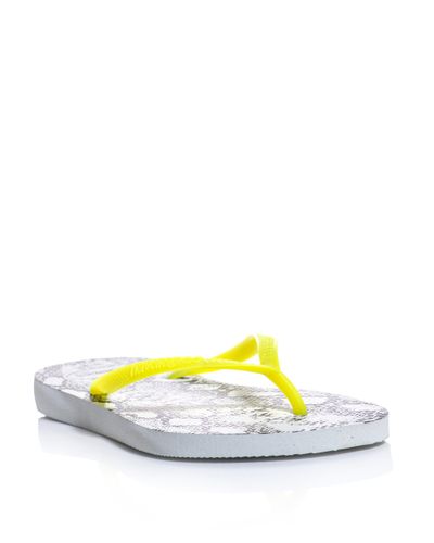 havaianas top animal print