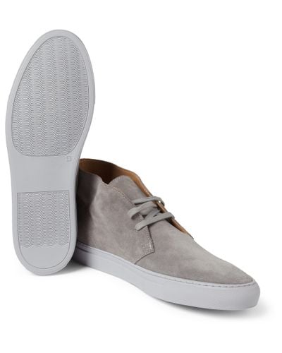 common projects gray suede