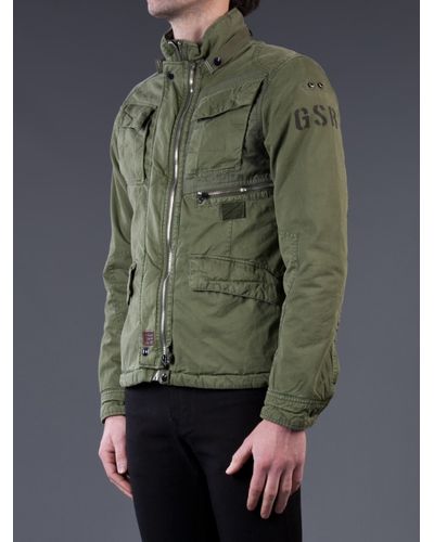 g star green jacket