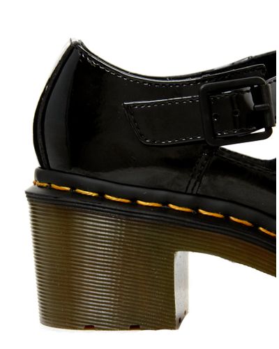 Dr. Martens Parade Eleanor T Bar Heeled Sandals in Black | Lyst