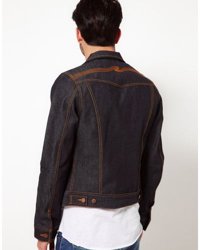 Nudie Jeans Denim Jacket Conny Dry Organic in Blue for Men - Lyst