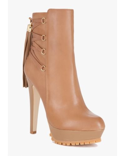 bebe lace up boots