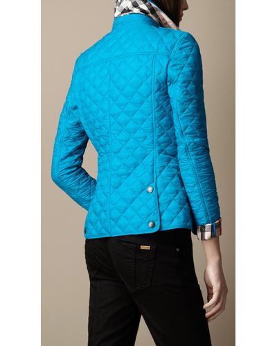 turquoise cropped jacket