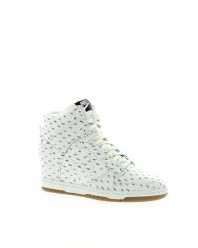nike dunk sky high white