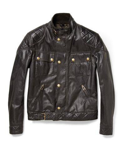 Belstaff S Icon Blouson Waxedcotton Jacket in Black for Men - Lyst