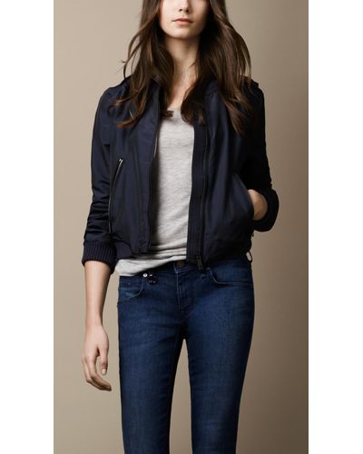 burberry bomber jacket ladies